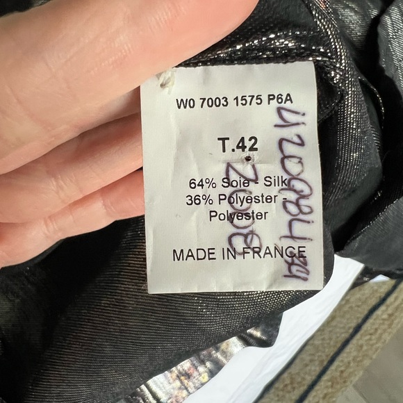 Lanvin Metallic Blazer - Picture 6 of 7